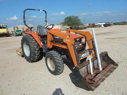 AGCO ST40X TRACTOR, OPEN STATION, FWA