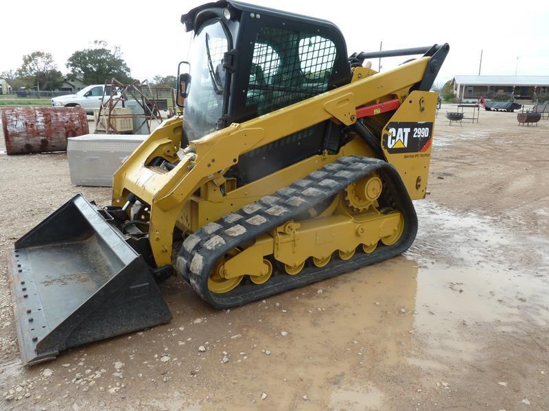 CAT 299D TRACK TYPE SKID STEER LOADER