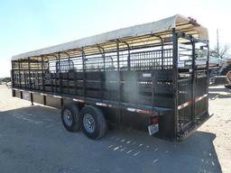 2005 28' GN STOCK TRAILER