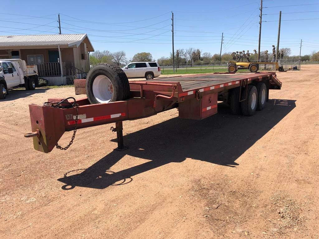 1996 AMERITRAIL 25' PINTLE HITCH EQUIPMENT HAUL