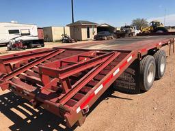 1996 AMERITRAIL 25' PINTLE HITCH EQUIPMENT HAUL