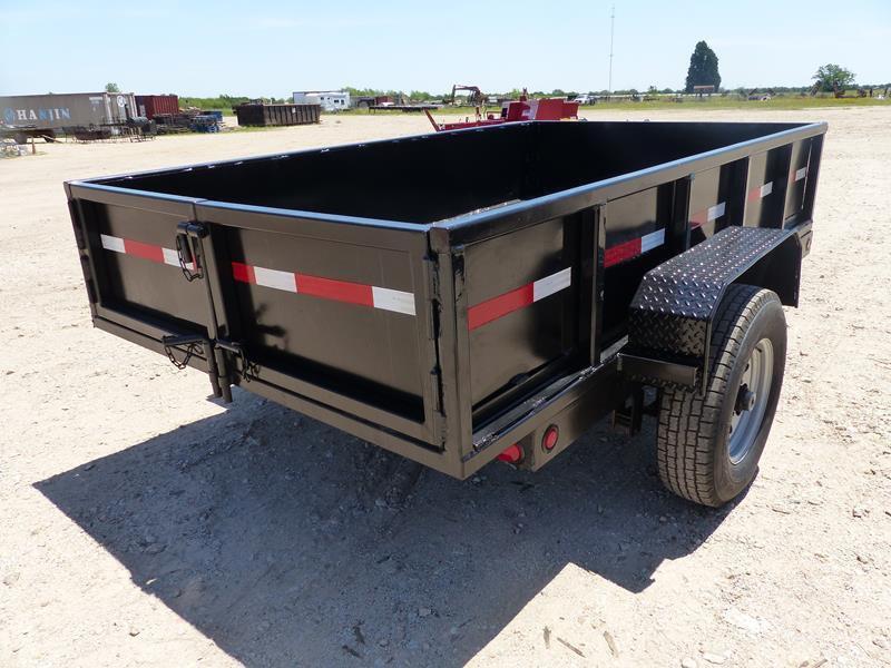 SHOP BUILT 10' BP DUMP TRAILER