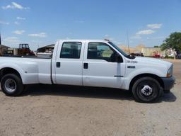 2003 FORD F350 SUPER DUTY CREW CAB TRUCK