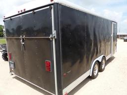 2001 WELLS CARGO 20' ENCLOSED CAR HAULER