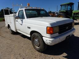 1988 FORD F350  1 TON TRUCK