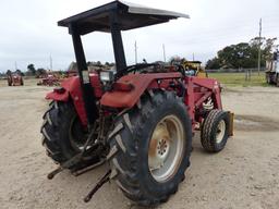 MF 231 TRACTOR W/MF232 FRONT END LOADER