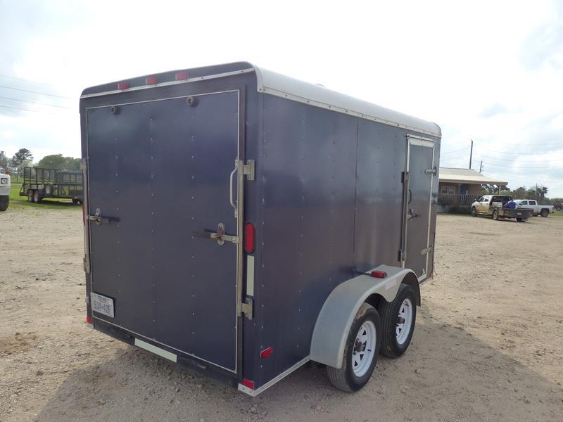 2008 LARK ENCLOSED 6'X12' TRAILER