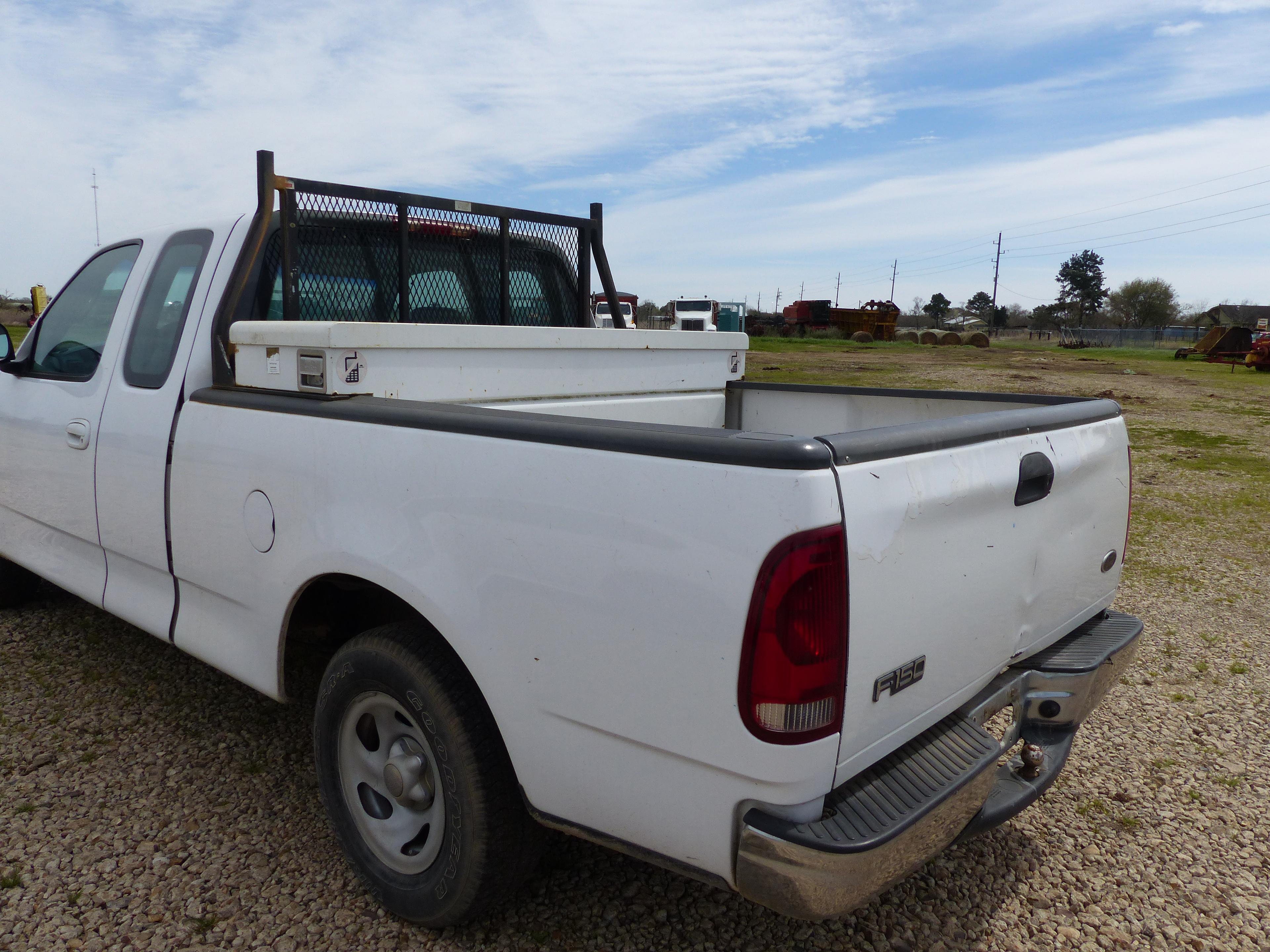 2001 FORD F150 EXTENDED CAB TRUCK