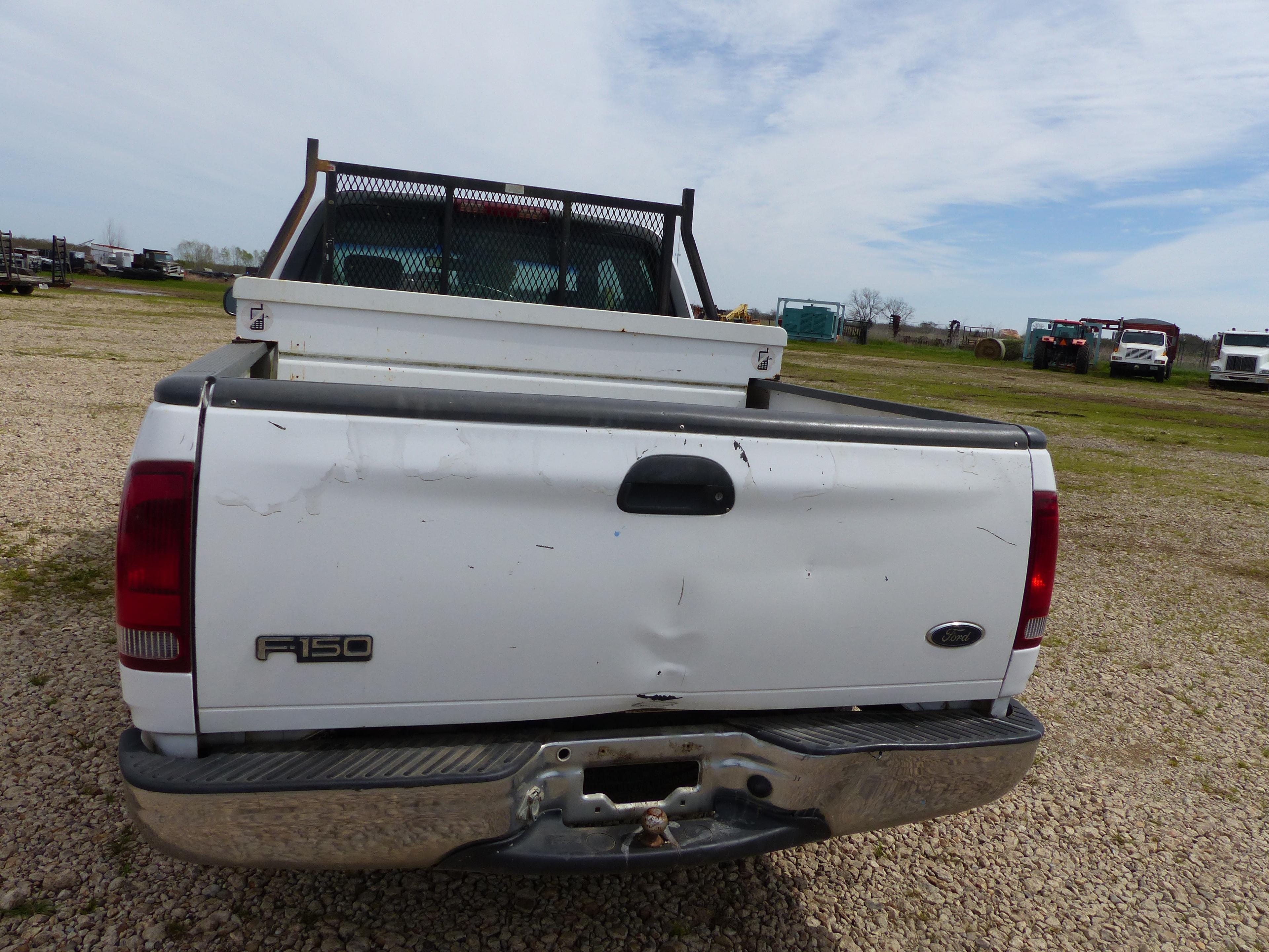 2001 FORD F150 EXTENDED CAB TRUCK