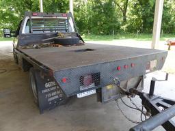 2008 FORD F350 XL FLATBED TRUCK