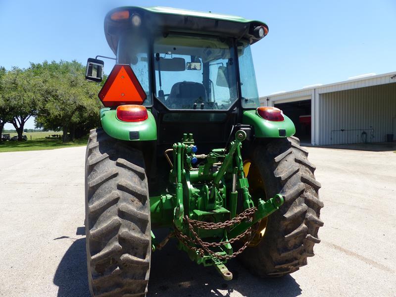 2013 JD 6105D TRACTOR W/JD H310 FE LOADER