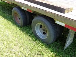 GOOSENECK 32' FLATBED TRAILER