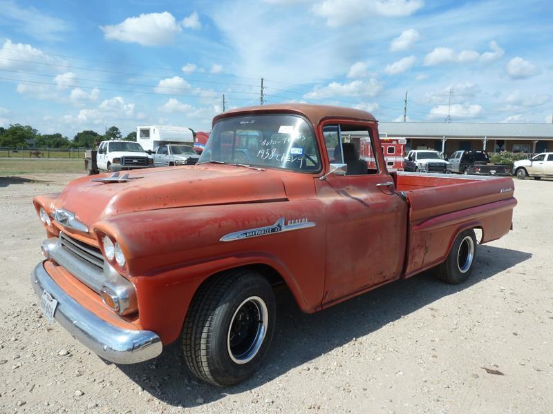 1958 CHEVROLET 32 APACHE LONG BED TRUCK