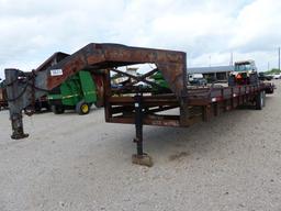 1993 TAKE 3 40' GN FLAT BED DOVETAIL CAR HAULER