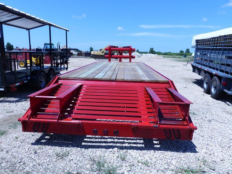 20' GN FLAT BED TRAILER W5' DOVETAIL