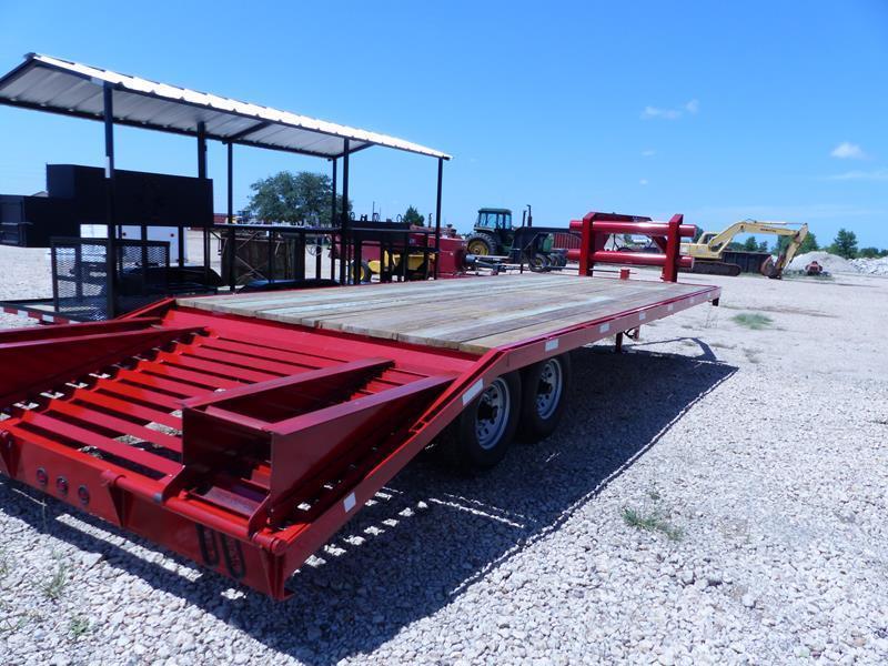 20' GN FLAT BED TRAILER W5' DOVETAIL