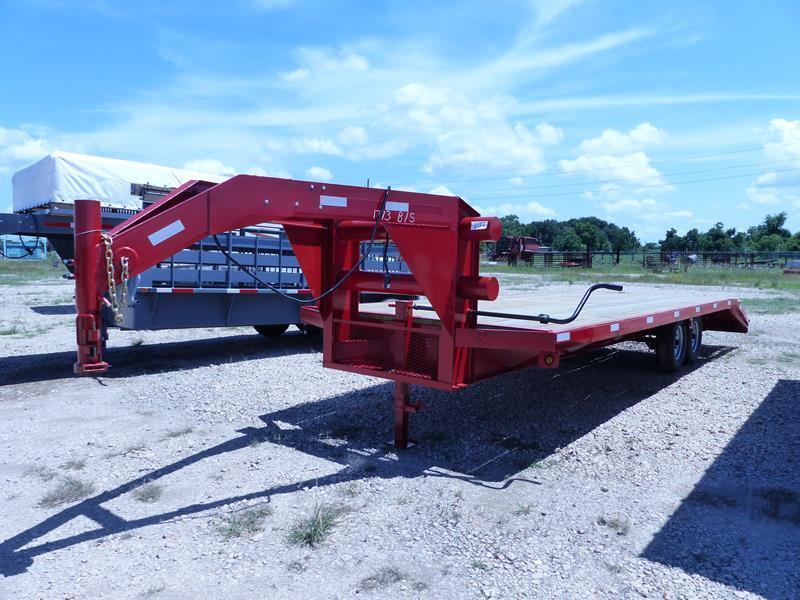20' GN FLAT BED TRAILER W5' DOVETAIL