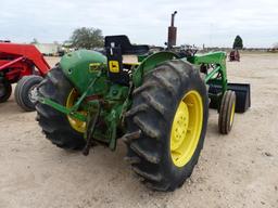 JOHN DEERE 2240 TRACTOR W/JD FE LOADER