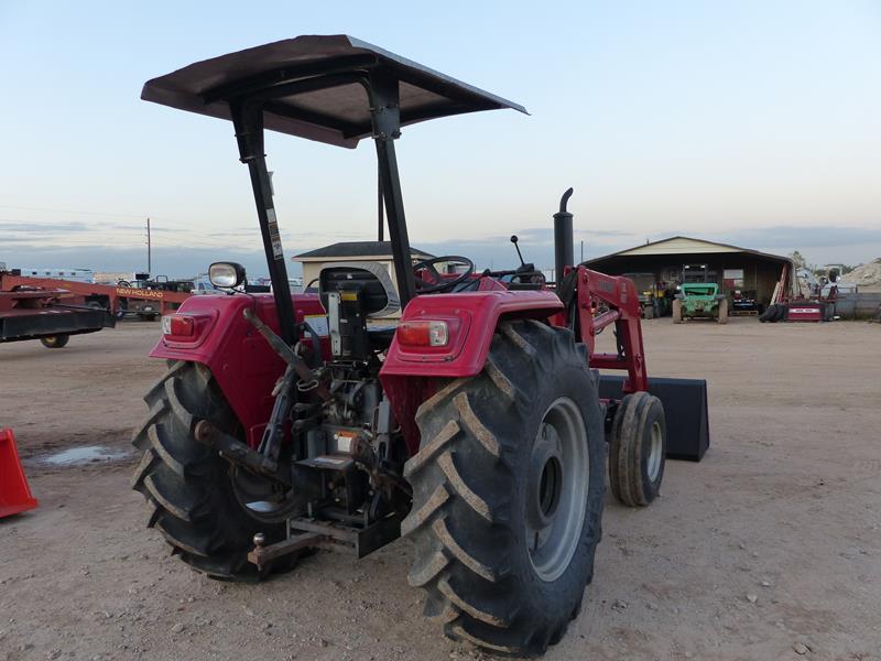 MAHINDRA 6000 TRACTOR W/MAHINDRA 265 FRONT END LOADER