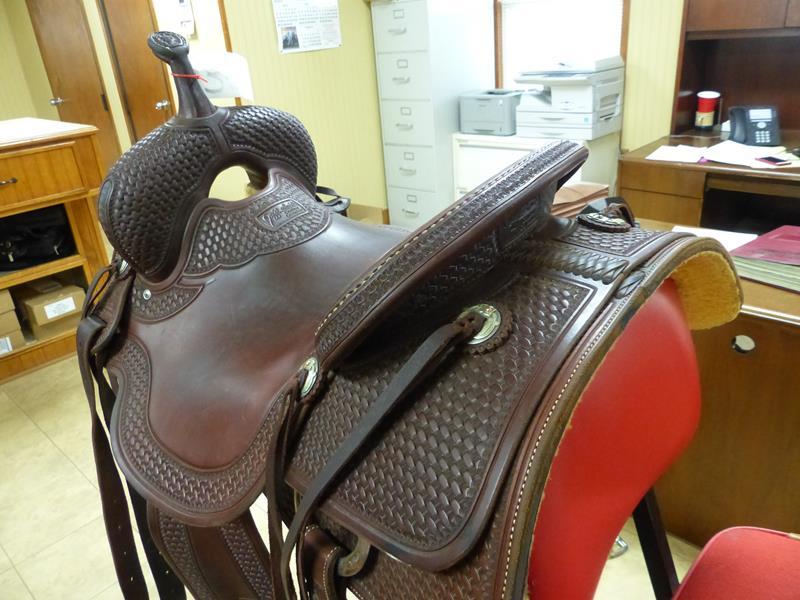 JEFF SMITH COWBOY COLLECTION CUTTING SADDLE