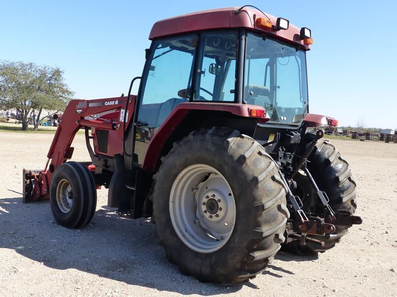 CASE IH CX90 TRACTOR W/ CIH L500 FRONT END LOADER