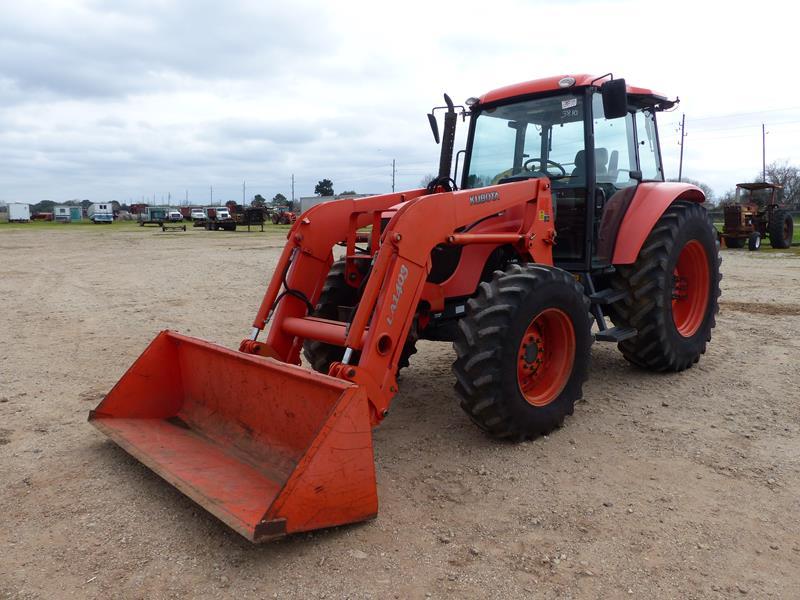 KUBOTA M108S TRACTOR W/KUBOTA LA1403 FE LOADER