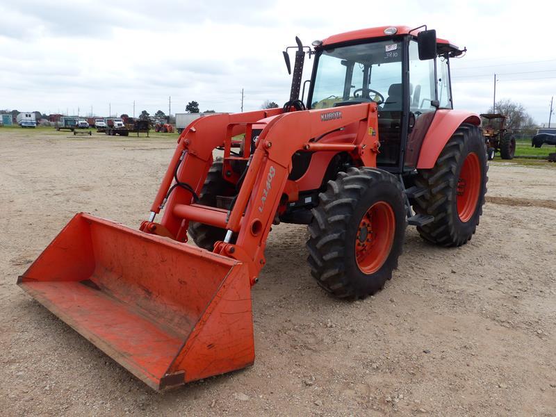 KUBOTA M108S TRACTOR W/KUBOTA LA1403 FE LOADER