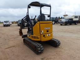 JOHN DEERE 26G COMPACT EXCAVATOR