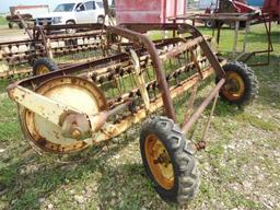 JOHN DEERE 670, JOHN DEERE 671 RAKES W/DOLLY WHEELS