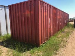 40' SHIPPING/STORAGE CONTAINER