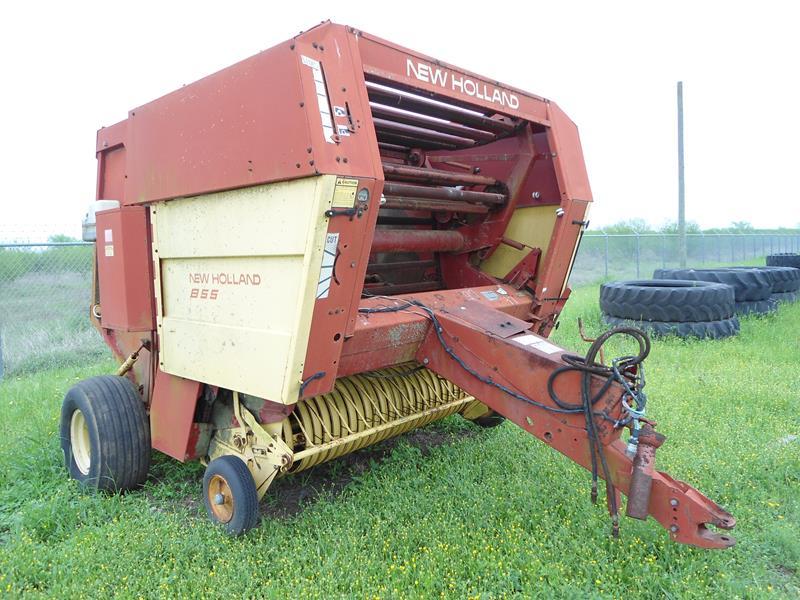 NH 855 ROUND BALER