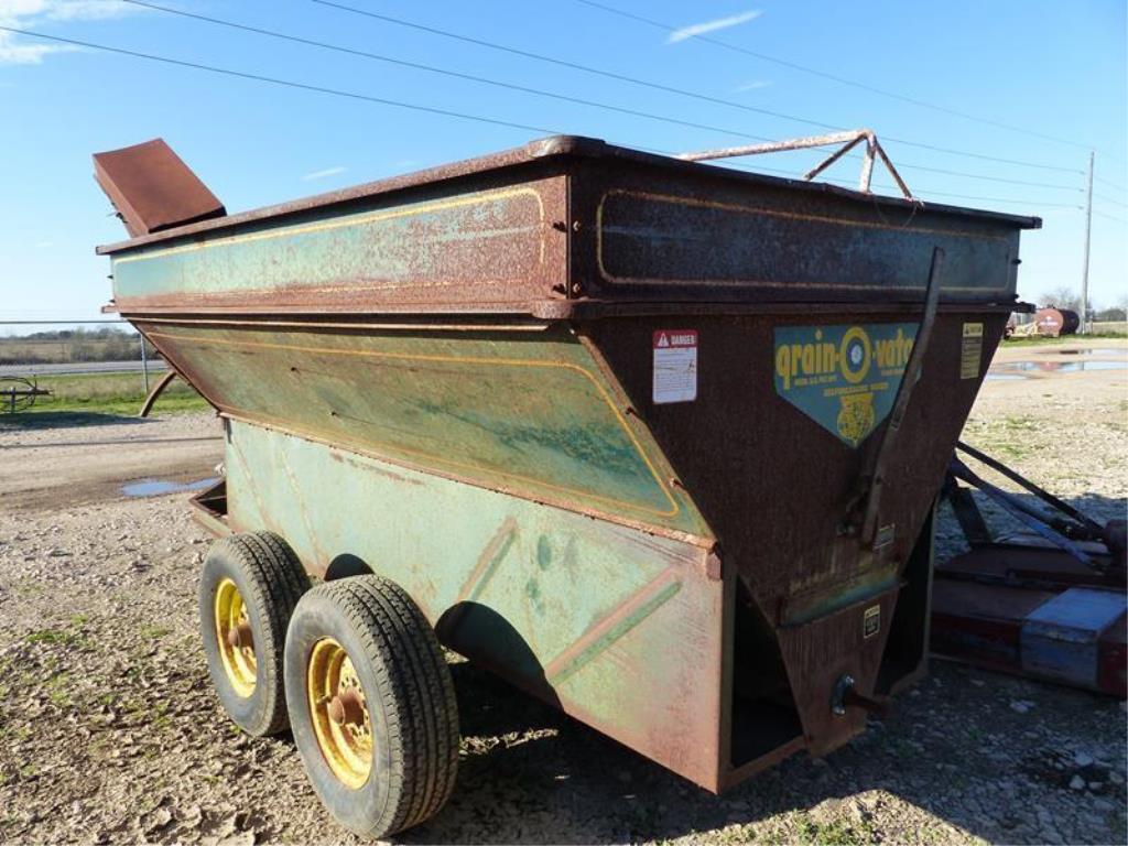 GRAIN-O-VATOR HYDRAULIC FEED AUGER WAGON