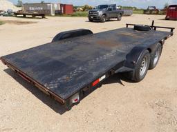 SHOPMADE 18' CAR HAULER TRAILER