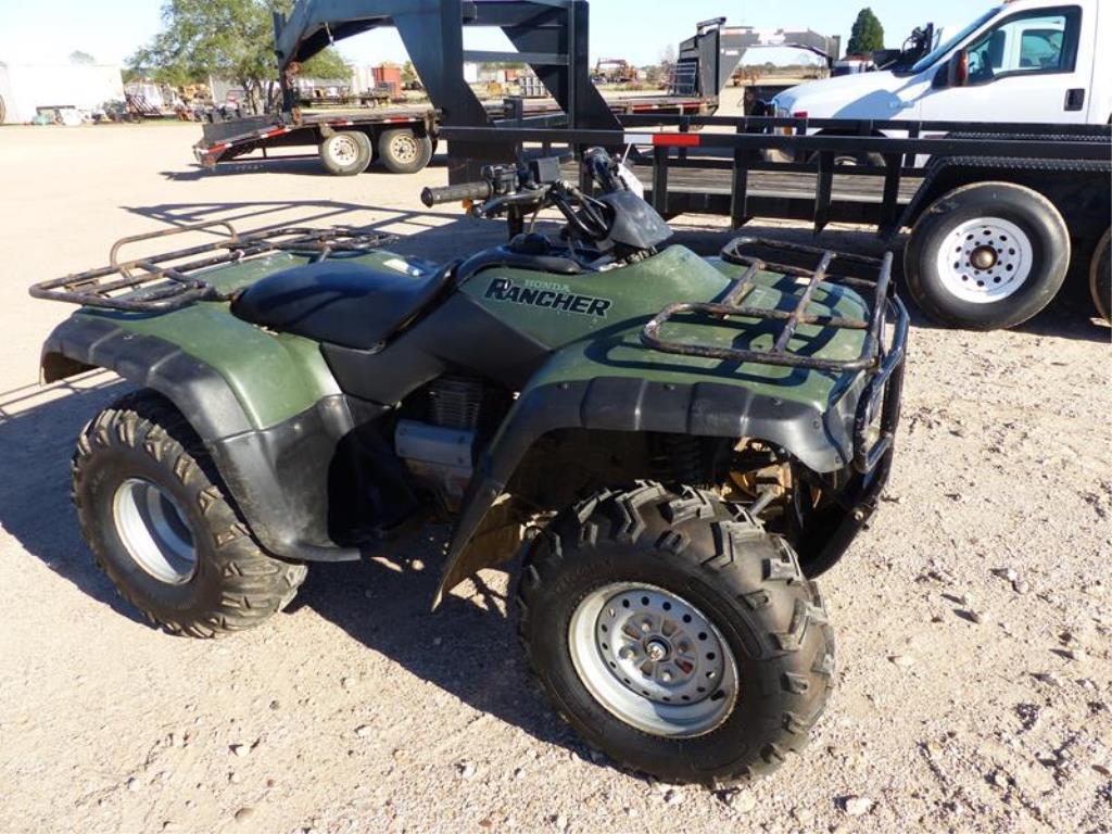 2003 TRX350 TM HONDA RANCHER 350 4 WHEELER