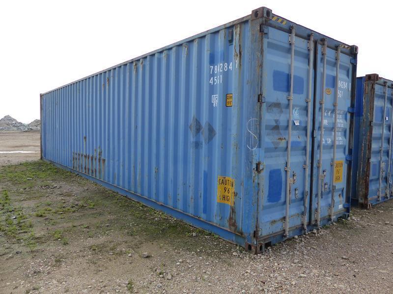 40' SHIPPING/STORAGE CONTAINER