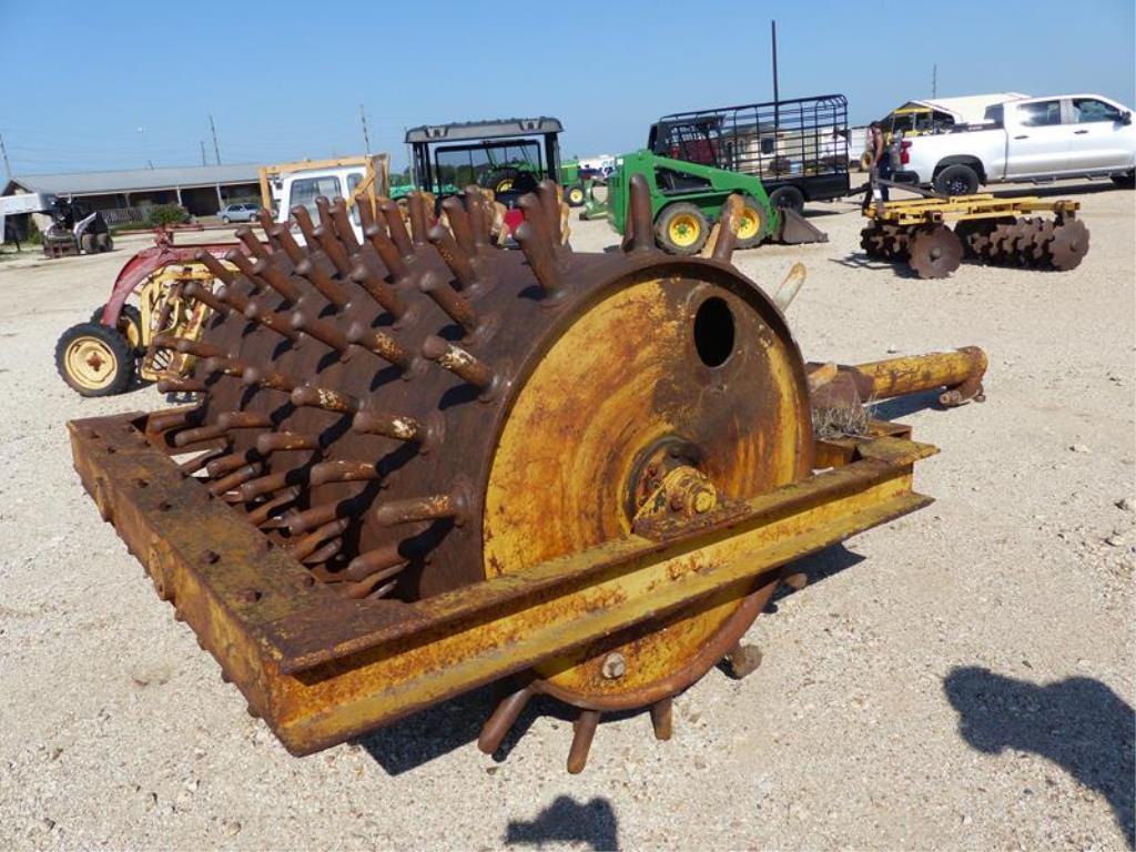 6' SHEEP FOOT ROLLER BY SHOVEL SUPPLY MODEL L-12