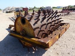 6' SHEEP FOOT ROLLER BY SHOVEL SUPPLY MODEL L-12