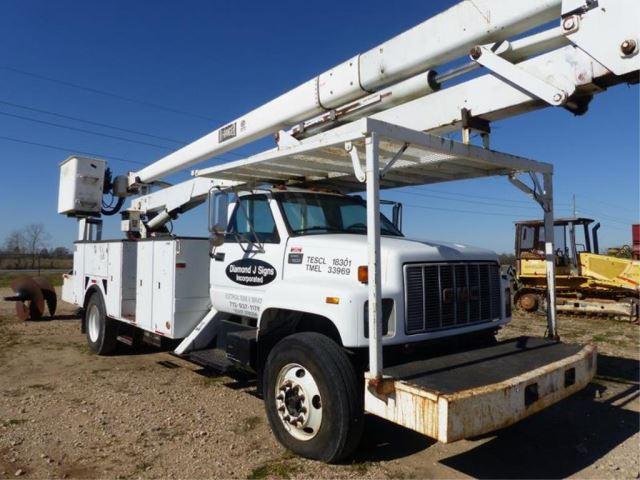 1999 GMC C7500 BUCKET TRUCK