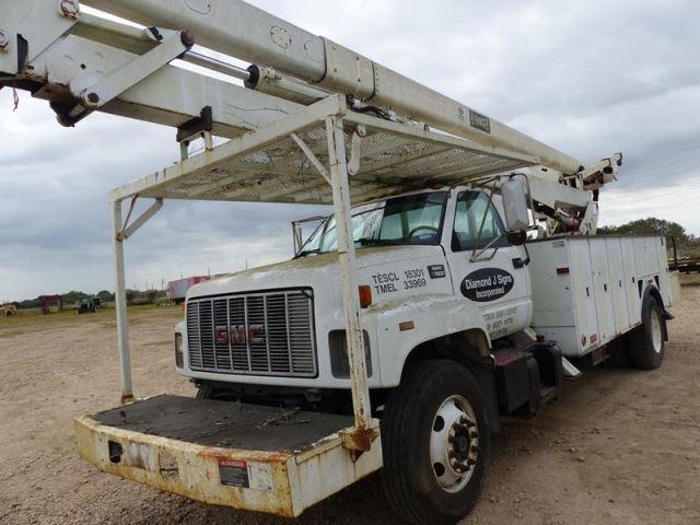 1999 GMC C7500 BUCKET TRUCK