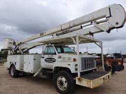 1999 GMC C7500 BUCKET TRUCK