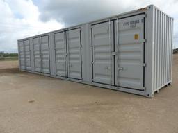 40' HIGH CUBE MULTI-DOOR CONTAINER UNUSED