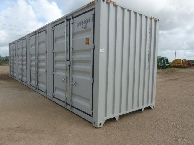 40' HIGH CUBE MULTI-DOOR CONTAINER UNUSED