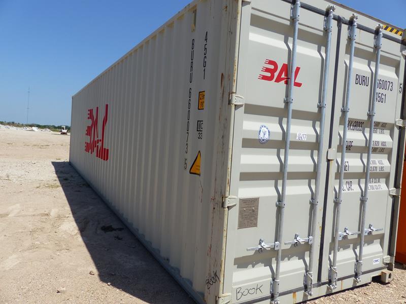 40' CONEX HIGH CUBE CONTAINER