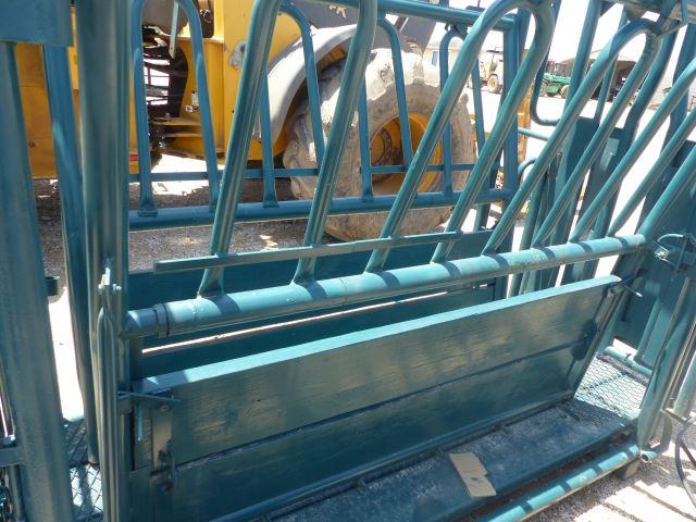 SQUEEZE CHUTE W/SELF CATCHING HEAD GATE