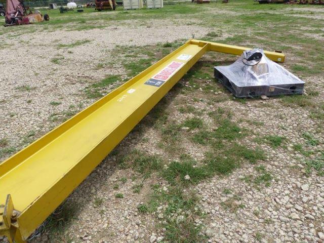 ABELL-HOWE 1 TON JIB CRANE BEAM MOUNTED