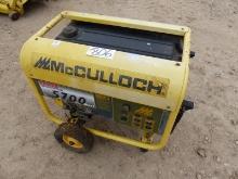 MC CULLOCH 5700 WATT GENERATOR