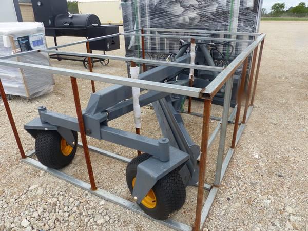 SKID STEER ATTACH GRADER BLADE W/FRONT MOUNT