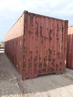 40' HIGH CUBE SHIPPING CONTAINER