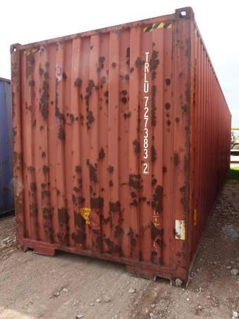 40' HIGH CUBE SHIPPING CONTAINER