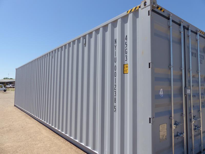 1 TRIP 40'  HIGH CUBE MULTI DOOR SHIPPING CONTAINR